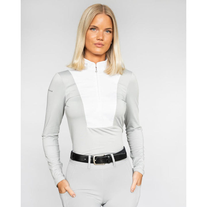 SALE Fager Sanna Competition Shirt Long Sleeve Grey