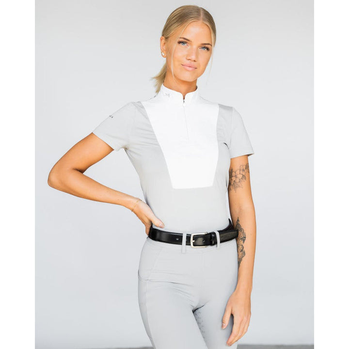 SALE Fager Sanna Competition Shirt Short Sleeve Grey
