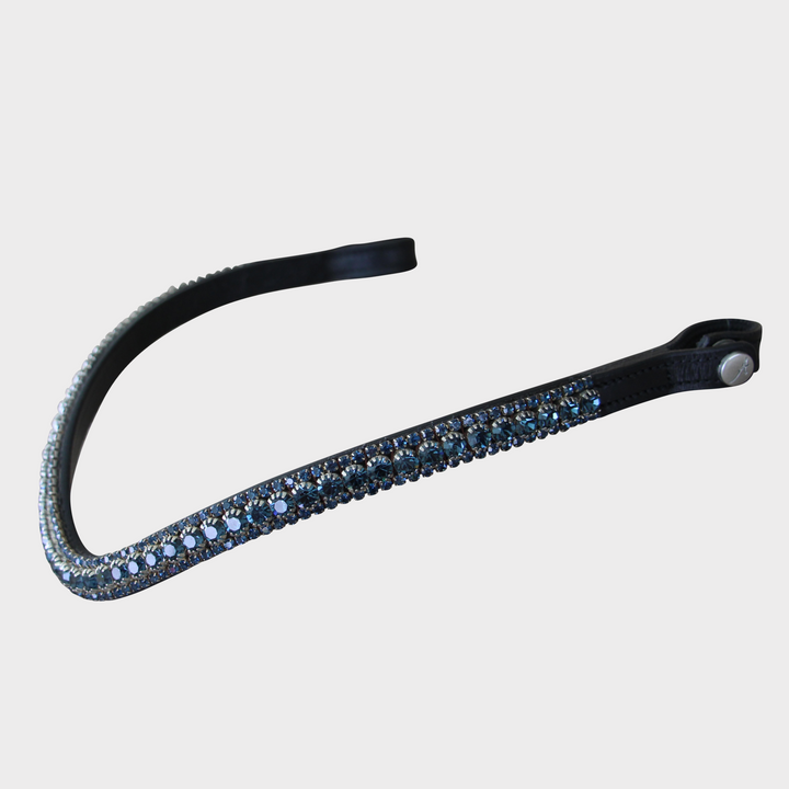 Artemis Lux All Navy Browband - Black