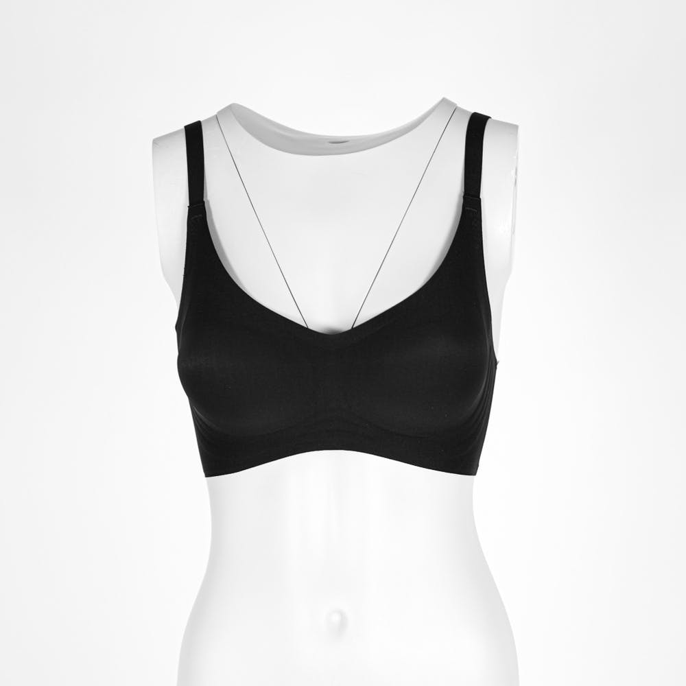 Fager Seamless Support Bra Black