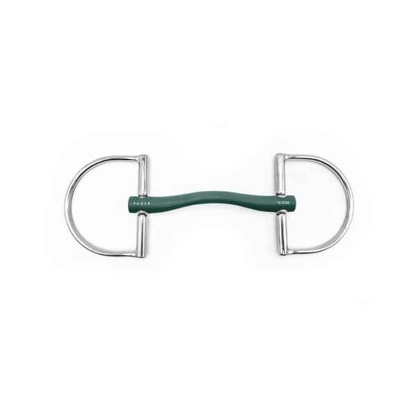 Fager Andrea Soft Rubber Bit Dee Ring