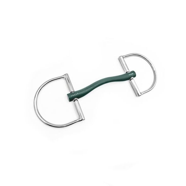 Fager Andrea Soft Rubber Bit Dee Ring