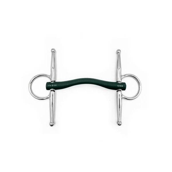 Fager Andrea Hard Rubber Bit Fullcheek