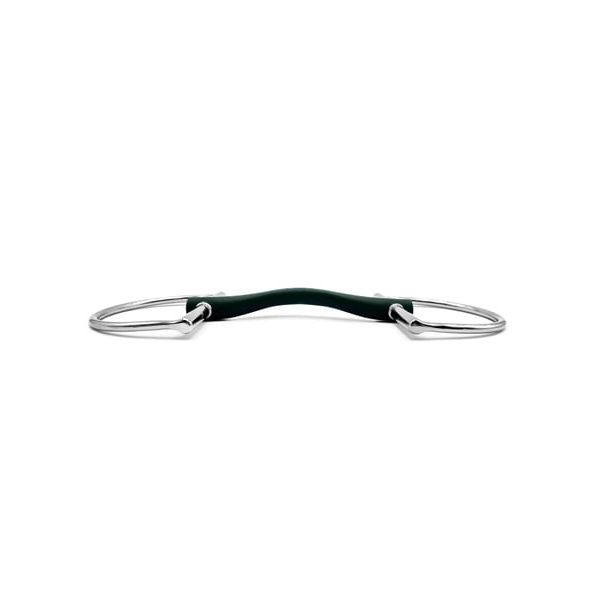Fager Andrea Hard Rubber Bit Dee Ring