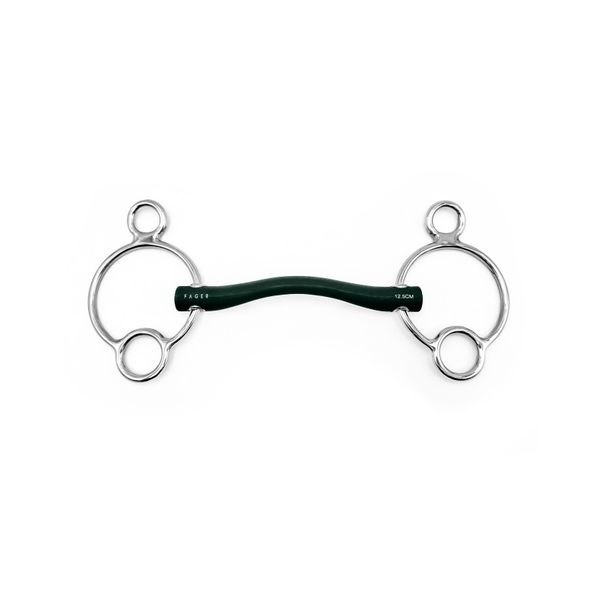 Fager Andrea Hard Rubber Bit 2.5 Ring