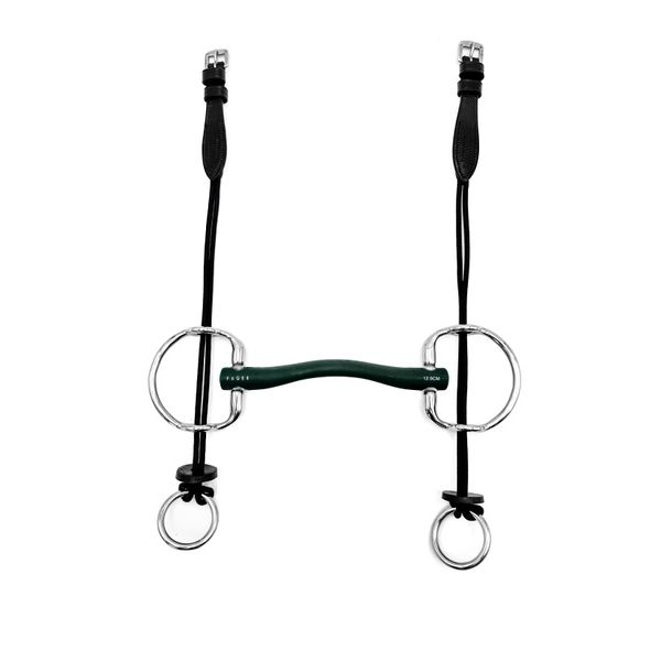 Fager Andrea Hard Rubber Bit Fixed Gag