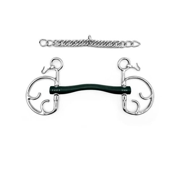 Fager Andrea Hard Rubber Bit Kimblehook