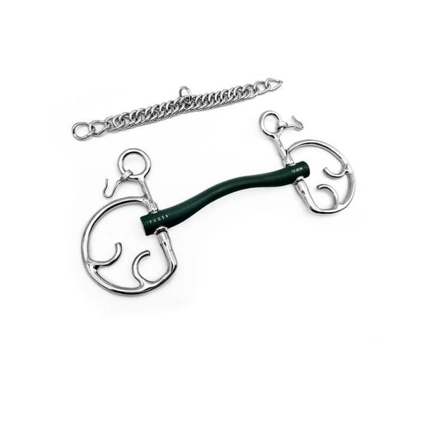 Fager Andrea Hard Rubber Bit Kimblehook