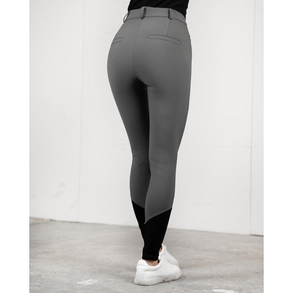 Fager Freya Hybrid Breeches Dark Grey Full Seat