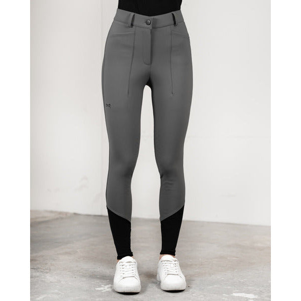 Fager Freya Hybrid Breeches Dark Grey Full Seat