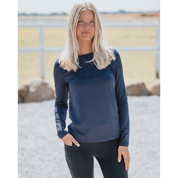 Fager Ida Long Sleeve T-Shirt Navy