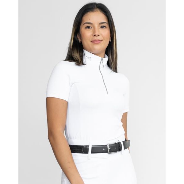 SALE Fager Emma Short Sleeve White