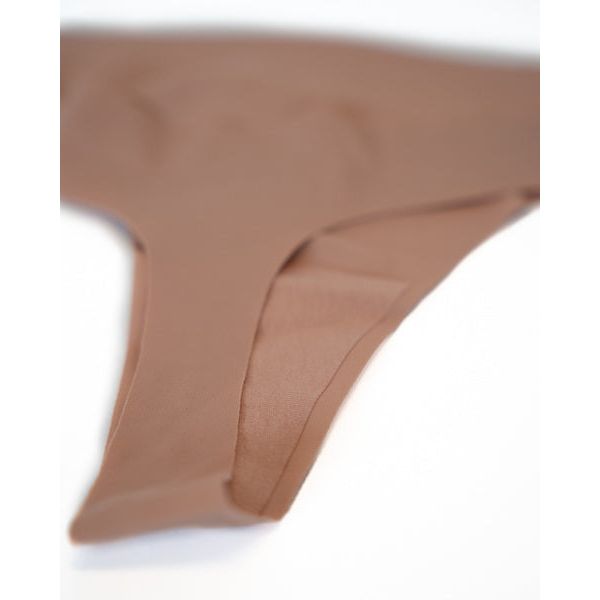 Seamless Comfort Thong Beige