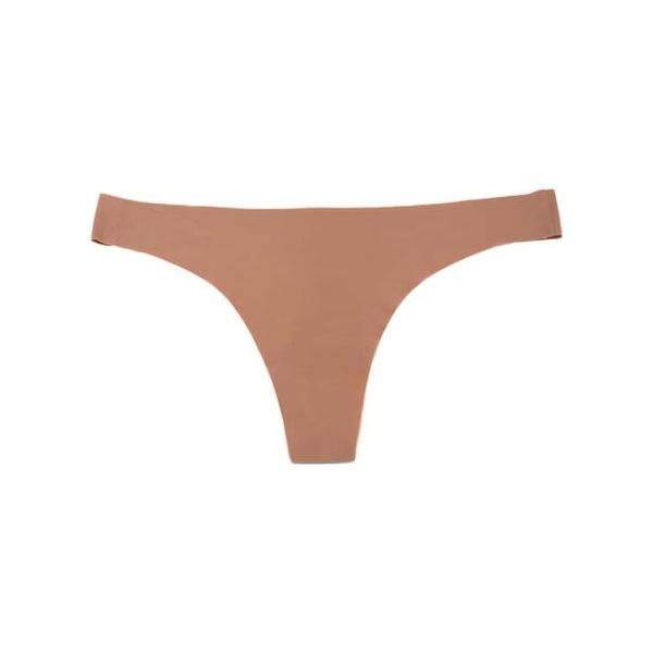 Seamless Comfort Thong Beige