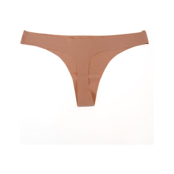 Seamless Comfort Thong Beige