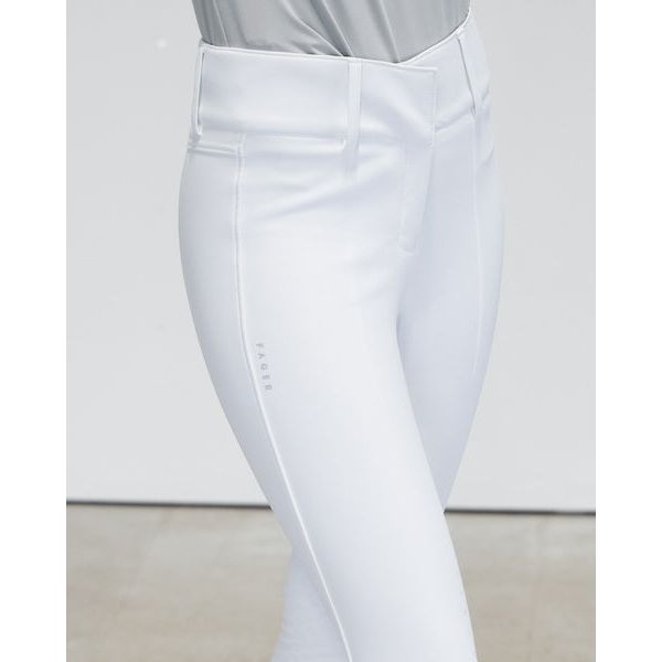 Fager Ronja Competition Breeches White Half Seat