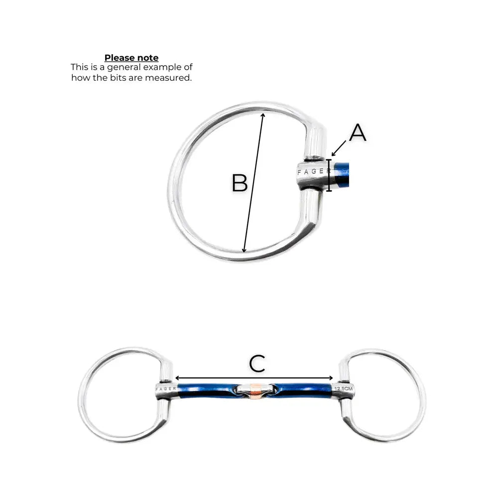 SALE Fager Nikita Titanium Barrel Fixed Rings