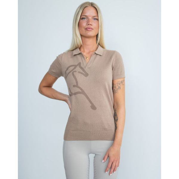 Fager Blake polo shirt Latte