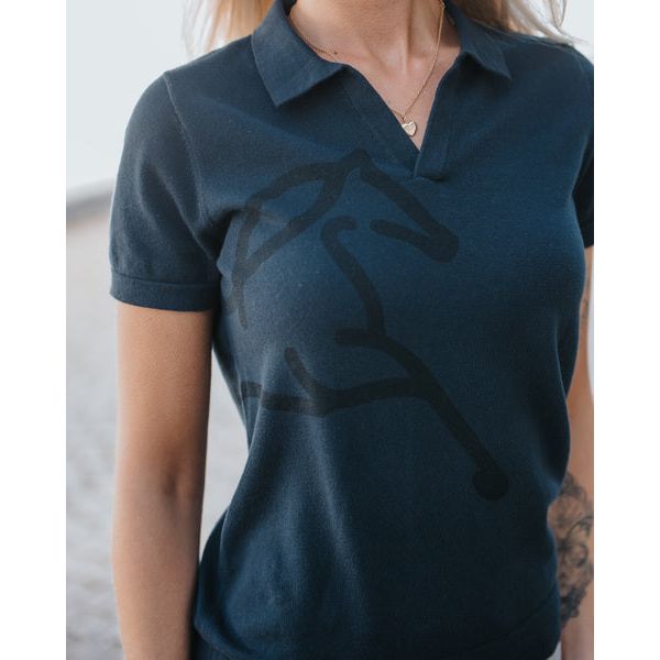 Fager Blake polo shirt Navy