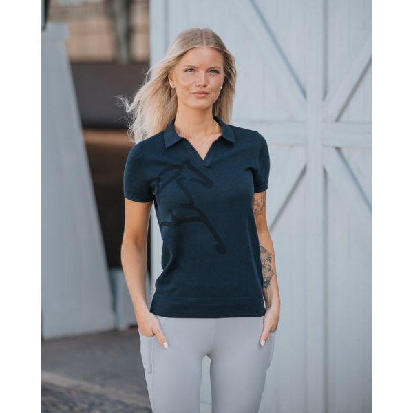 Fager Blake polo shirt Navy