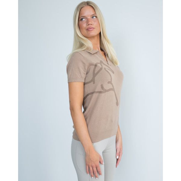 Fager Blake polo shirt Latte