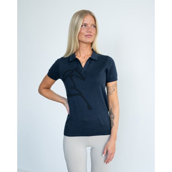 Fager Blake polo shirt Navy