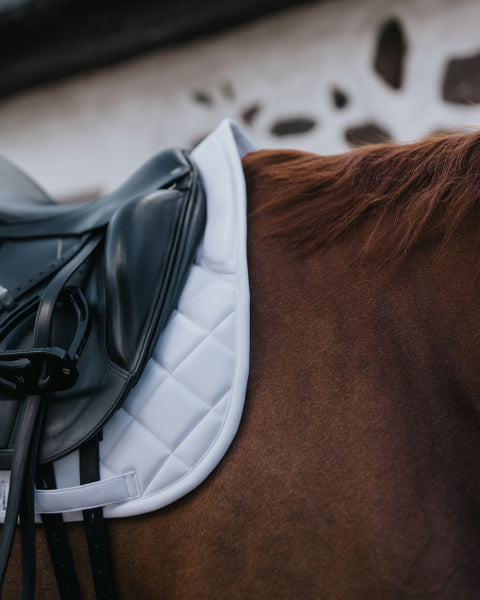 Dressage Saddle Pad 1 White