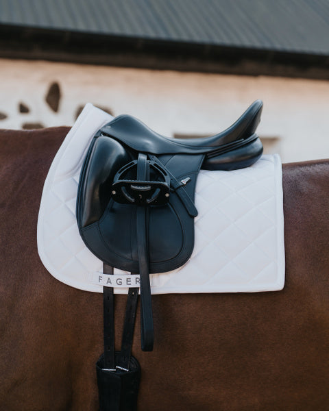 Dressage Saddle Pad 1 White