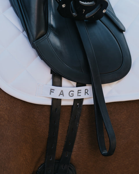 Dressage Saddle Pad 1 White