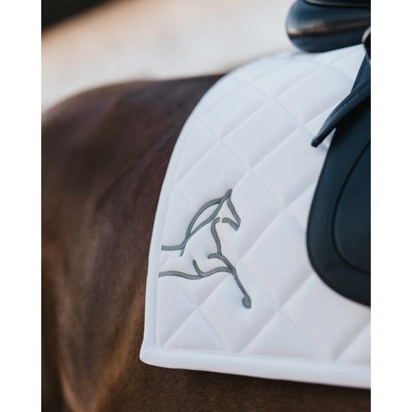 Dressage Saddle Pad 2 White