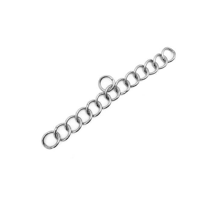 Fager Wide Curb Chain Silver