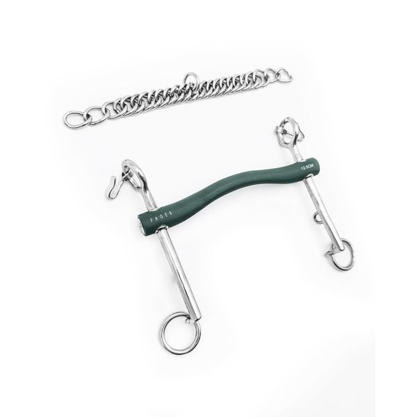 Fager Andrea Soft Rubber Bit Weymouth