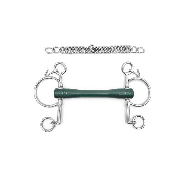 Fager Nicole Soft Rubber Bit Baby Pelham