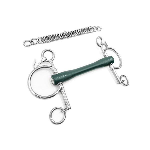 Fager Nicole Soft Rubber Bit Baby Pelham