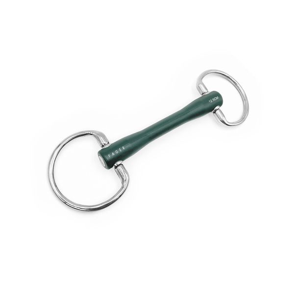 Fager Nicole Soft Rubber Bit Fixed Ring
