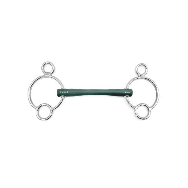 Fager Nicole Soft Rubber Bit 2.5 Ring