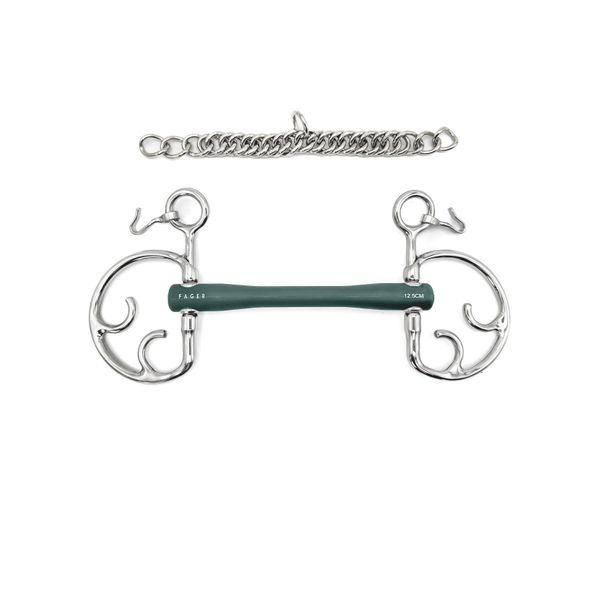 Fager Nicole Soft Rubber Bit Kimblehook
