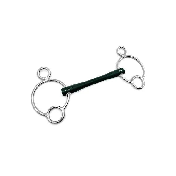 Fager Nicole Hard Rubber Bit 2.5 Ring