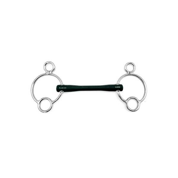 Fager Nicole Hard Rubber Bit 2.5 Ring