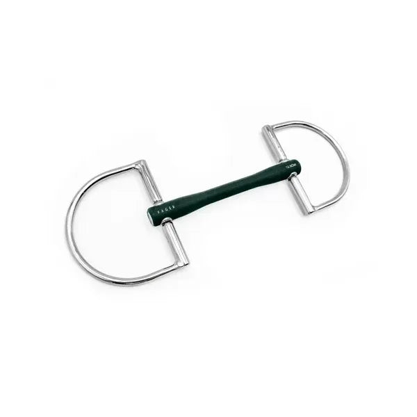 Fager Nicole Hard Rubber Bit Dee Ring