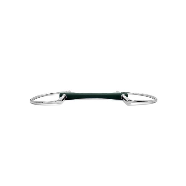 Fager Nicole Hard Rubber Bit Dee Ring