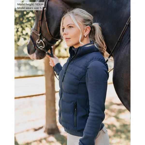 Fager Alexa Hybrid Vest Navy