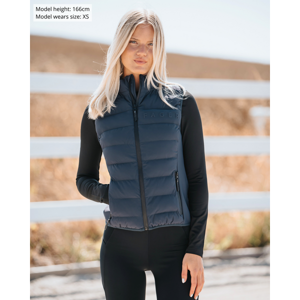 Fager Alexa Hybrid Vest Navy