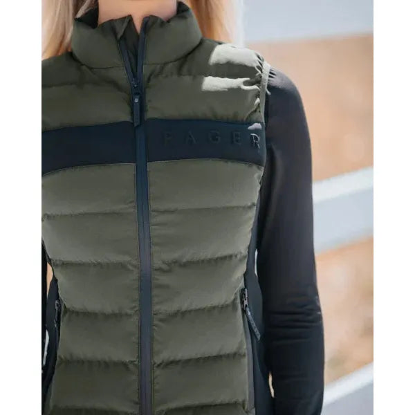 Fager Alexa Hybrid Vest Olive