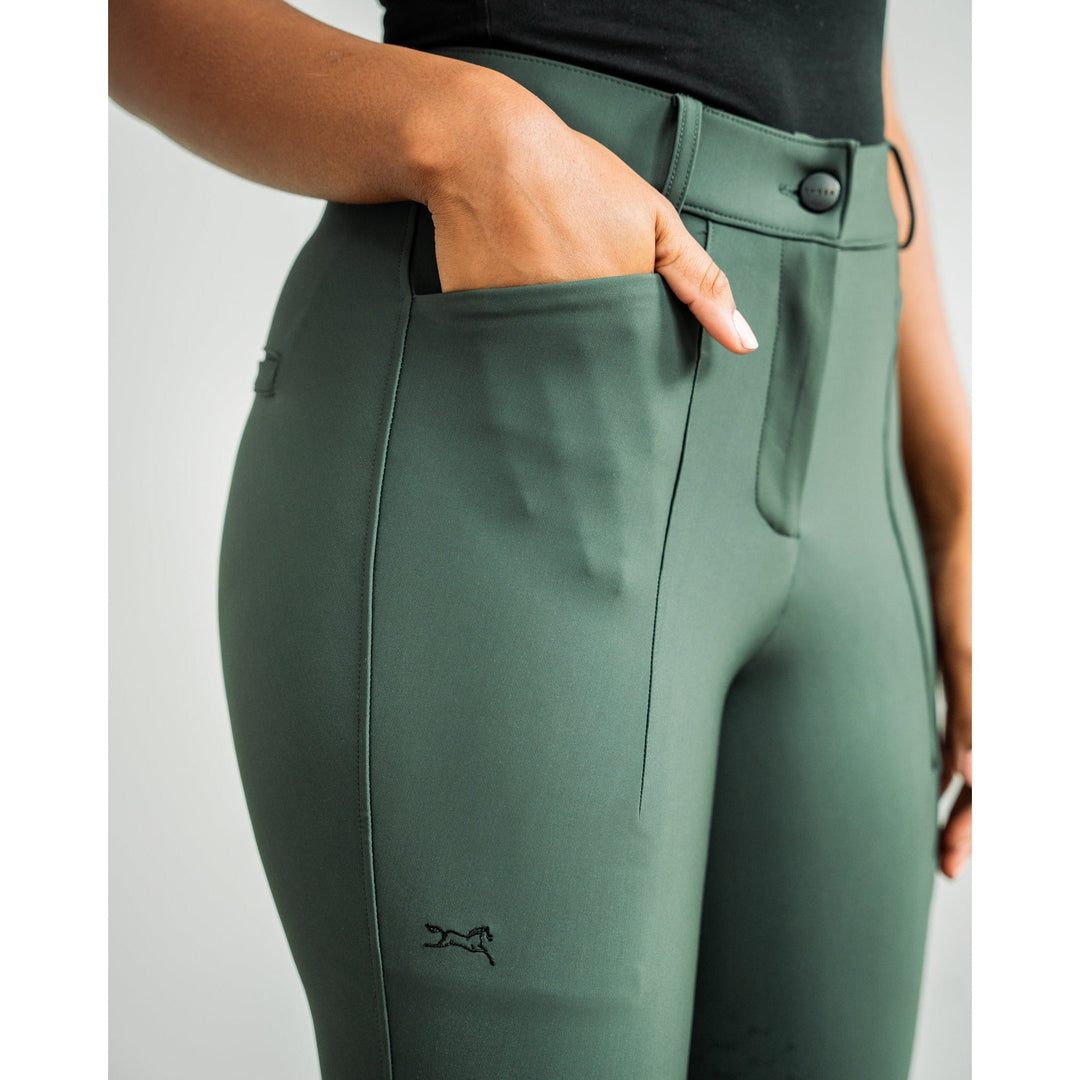 Fager Freya Hybrid breeches Green Full seat