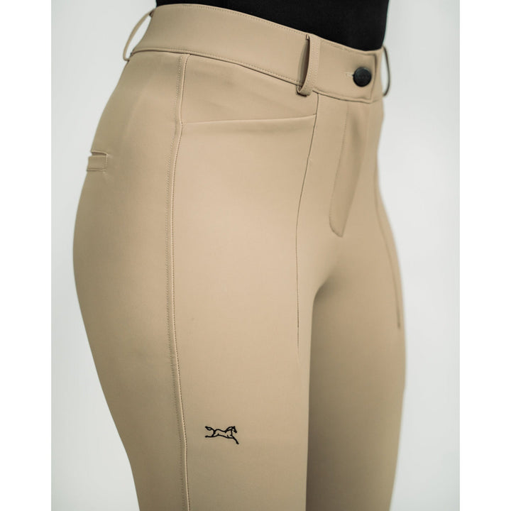 SALE Fager Freya Hybrid breeches Dark beige Full Grip