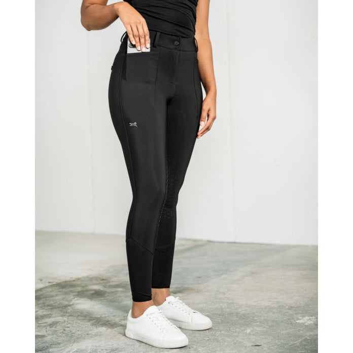 Fager Freya Hybrid breeches Black Half seat