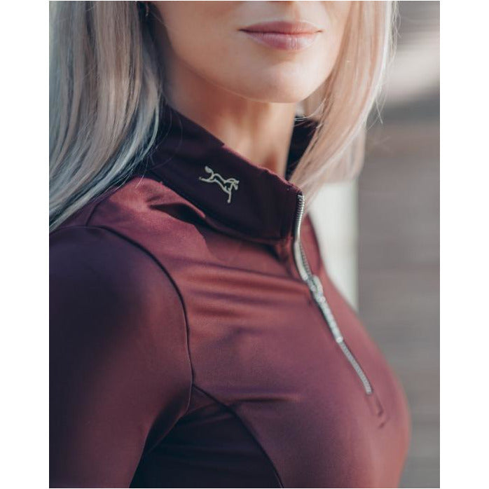 Fager Emma Long Sleeve Burgundy