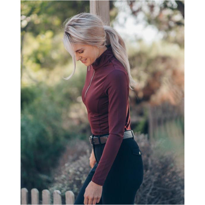 Fager Emma Long Sleeve Burgundy