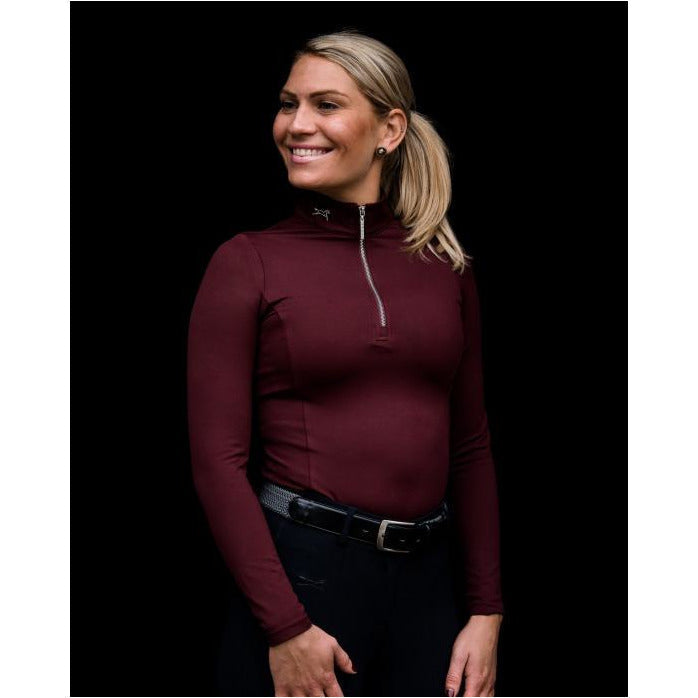 Fager Emma Long Sleeve Burgundy